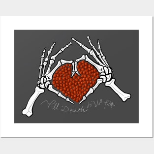 love in skeletons Posters and Art